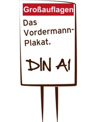 Vordermann-Plakat