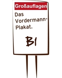 Vordermann-Plakat