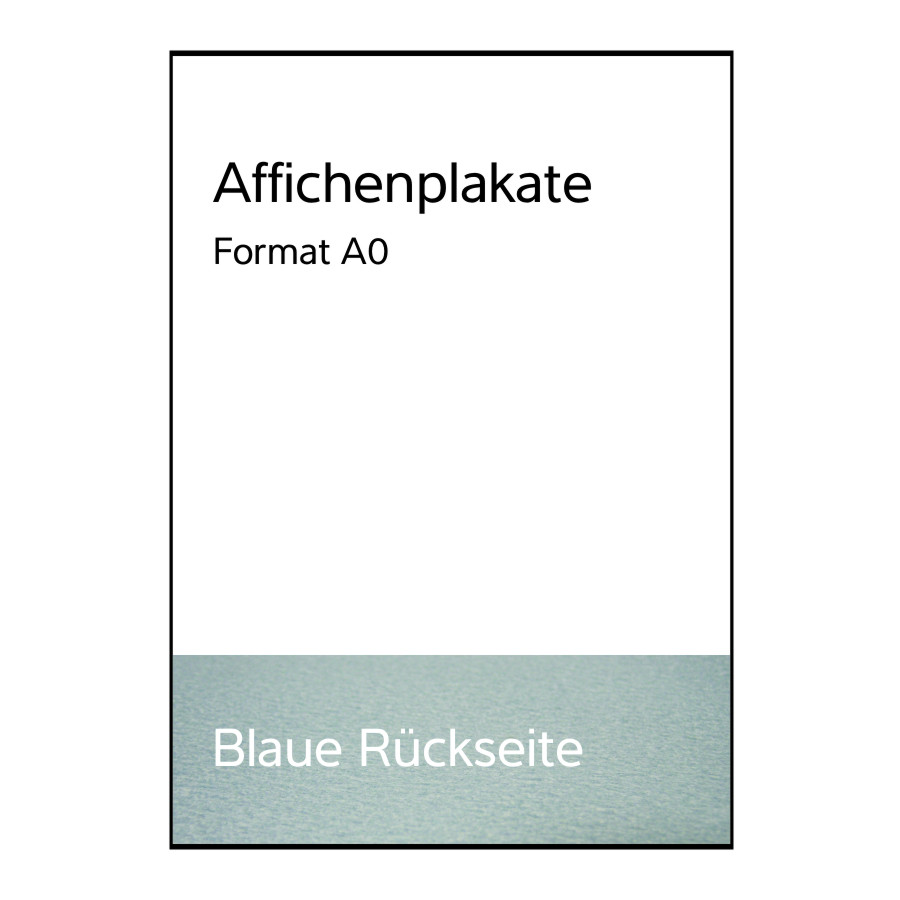 Affichenplakat A0 - Begeisternder Wahlkampf