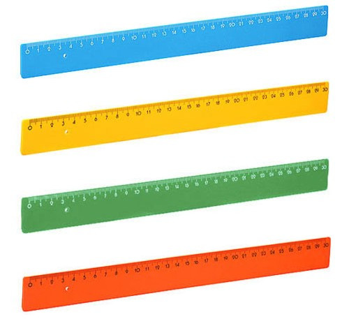 Farbauswahl Werbeartikel 30cm-Lineal - Begeisternder-Wahlkampf.de