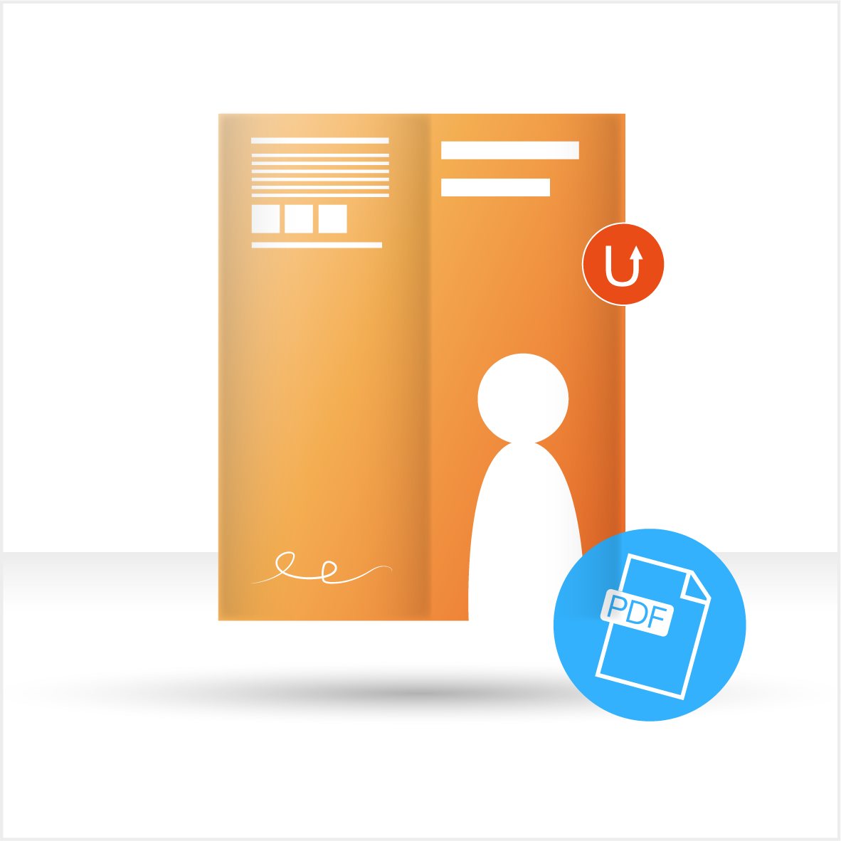 Layoutservice Flyer 4-seitig