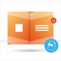 Layoutservice Visitenkarte 4-seitig
