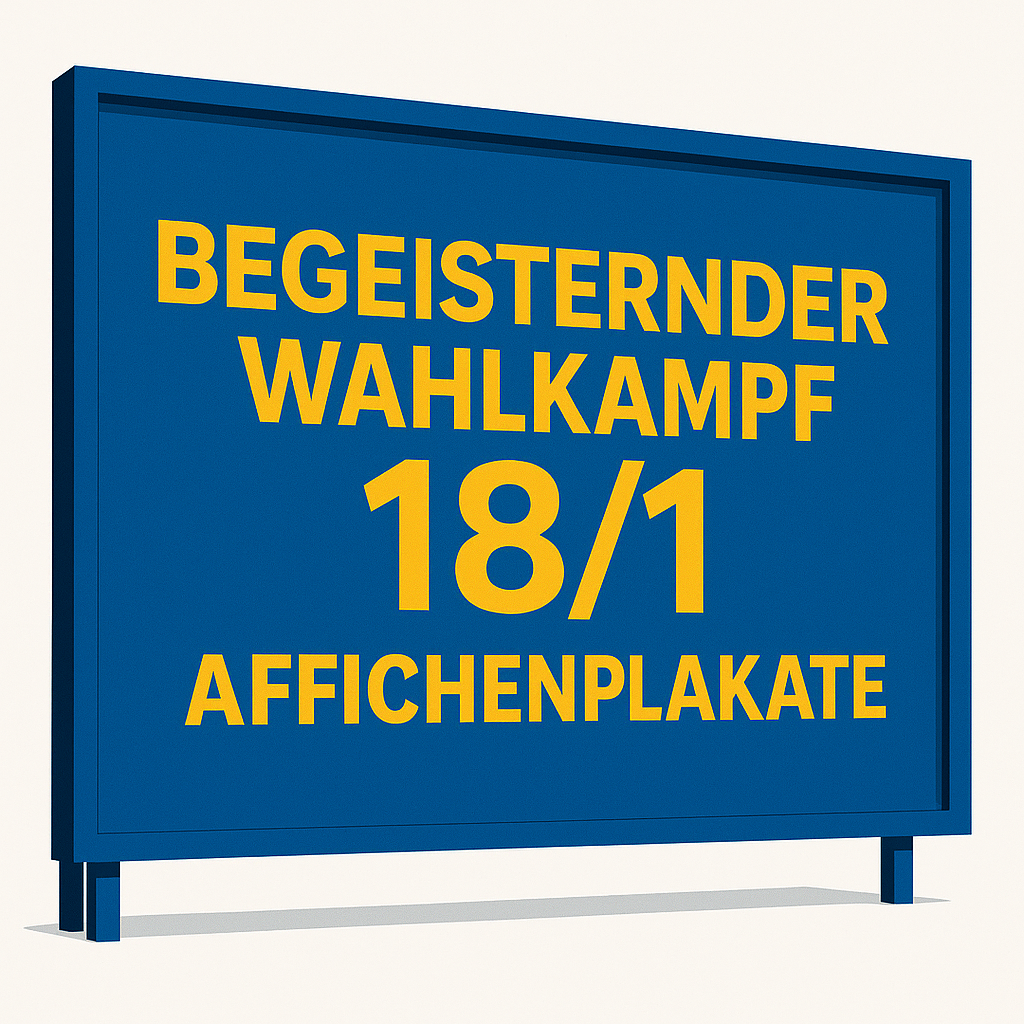 18/1 Affichen-Drucke