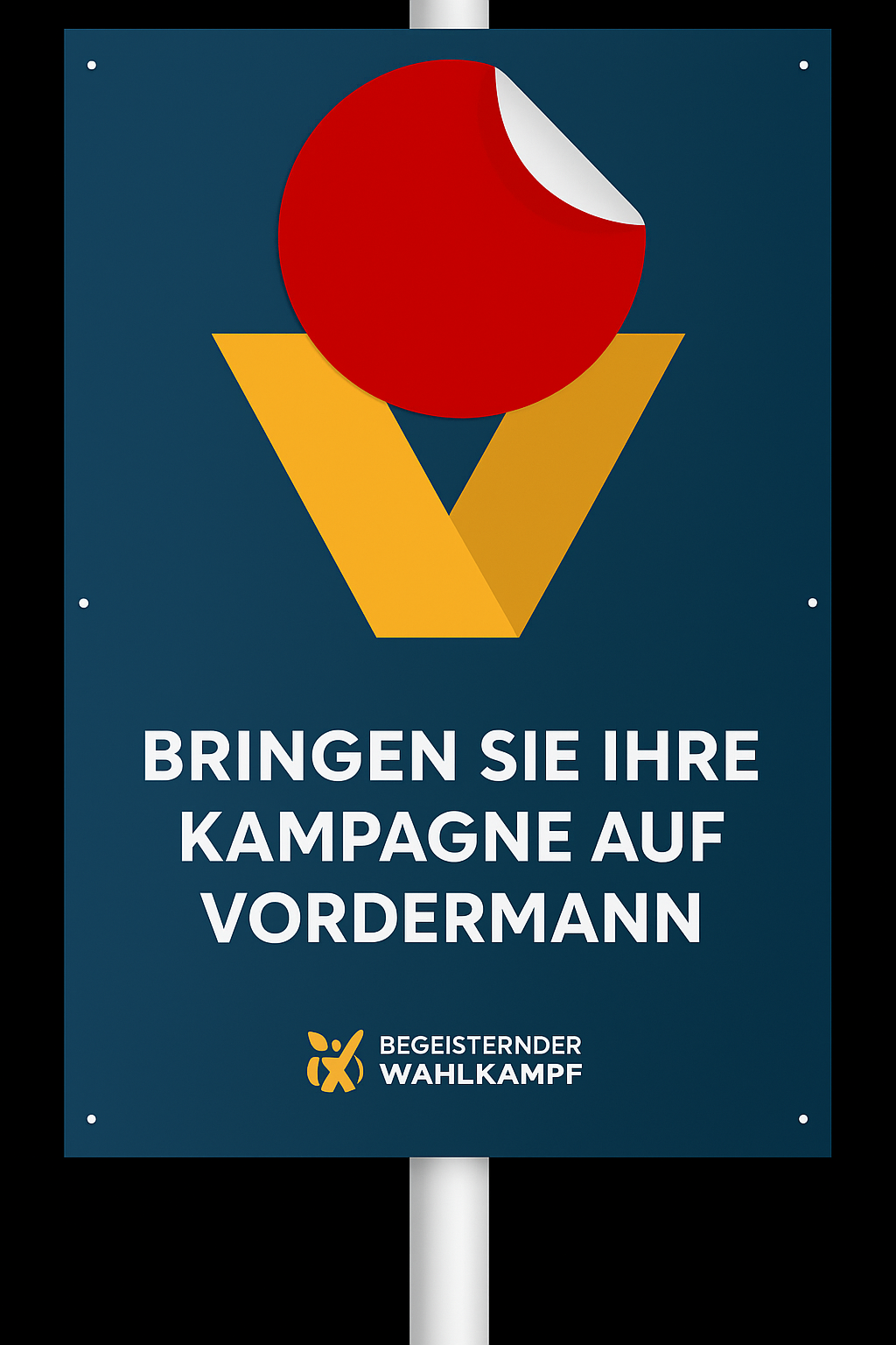 Störer rund/oval (selbstklebend)