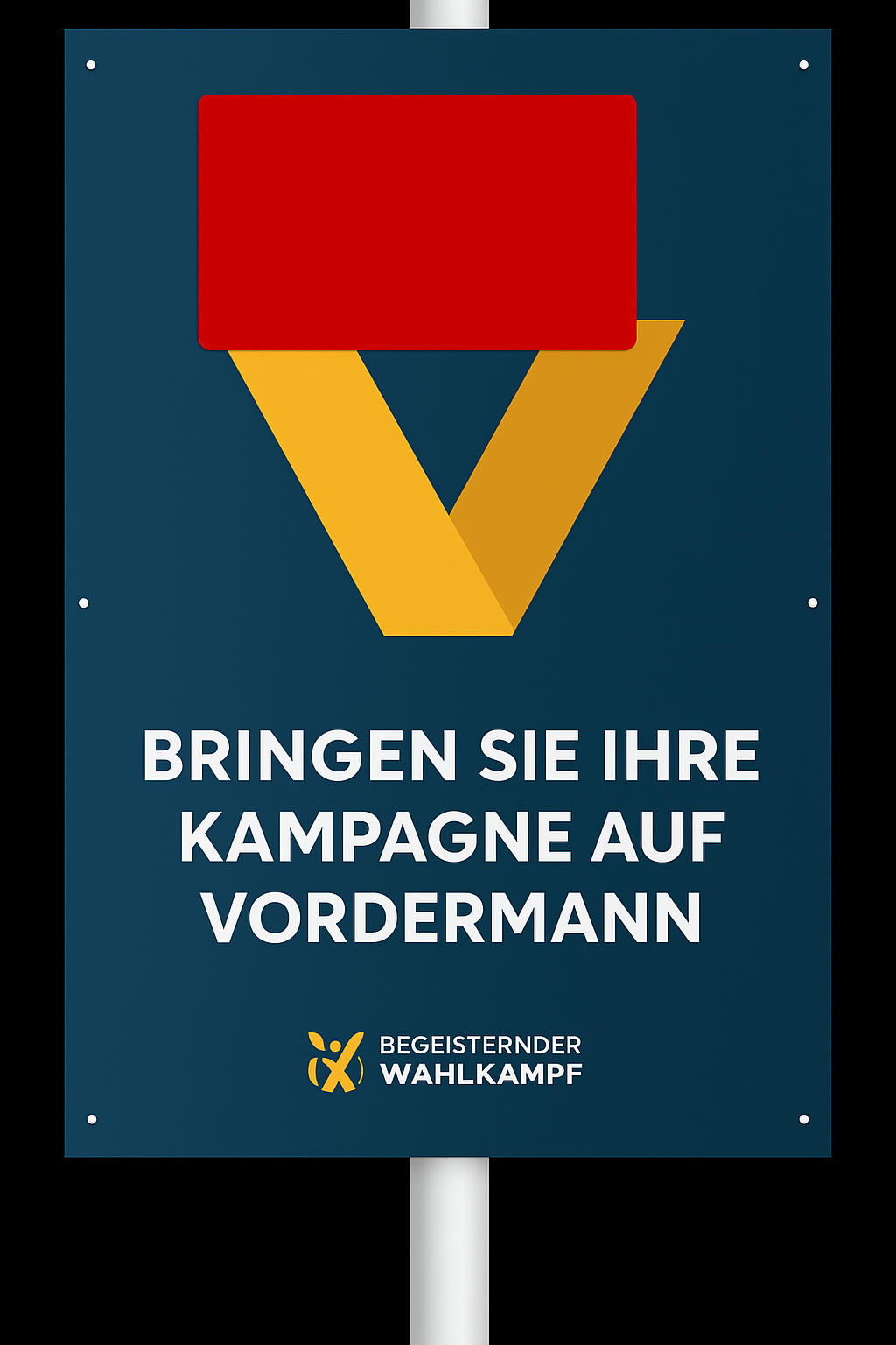 Störer rechteckig (selbstklebend)