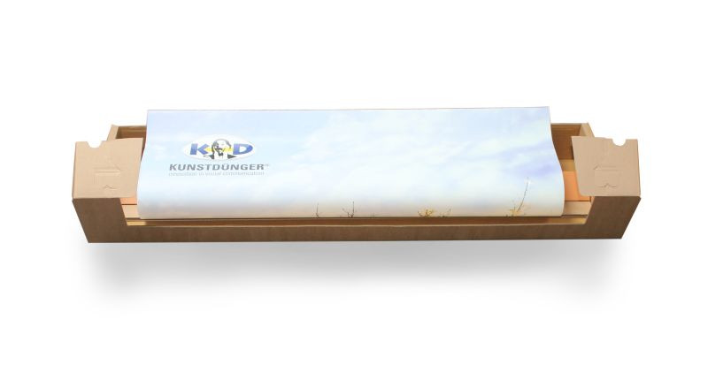 Roll-Up aus Karton